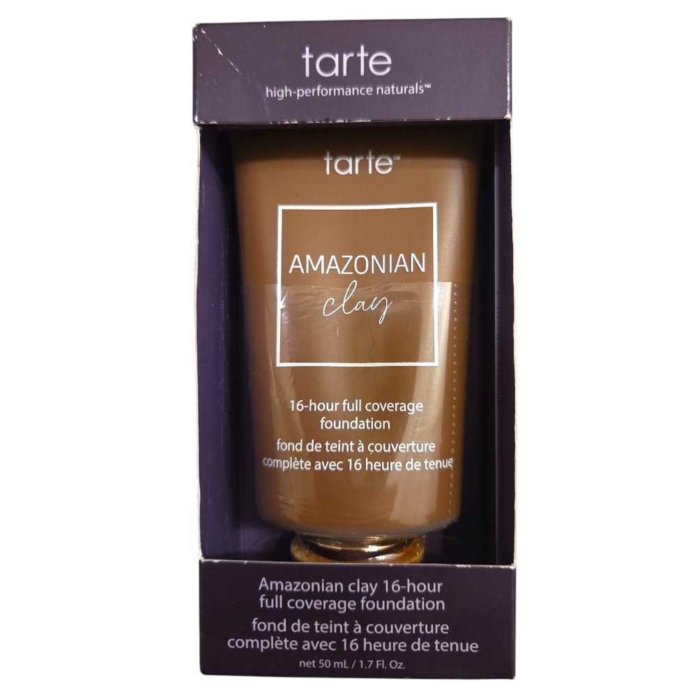 Tarte Amazonian Clay 16 Hour Full Coverage Foundation In 305 Rich Honey.  Makeup
